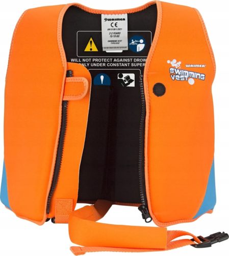 WAIMEA Life Jacket for Kids Learning to Swim, 2-3 Years Old, 15-19 kg