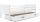  BMS Group Rino bed 97 x 196 cm white