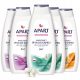  Apart moisturizing shower gel and bath liquid 2in1 MIX Set 5x900ml