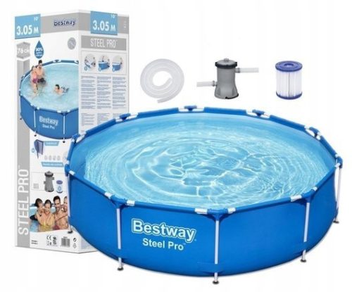 Bestway Rundrahmenpool 305 x 395 cm