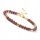  Bracelet Stone Jasper Red 4mm