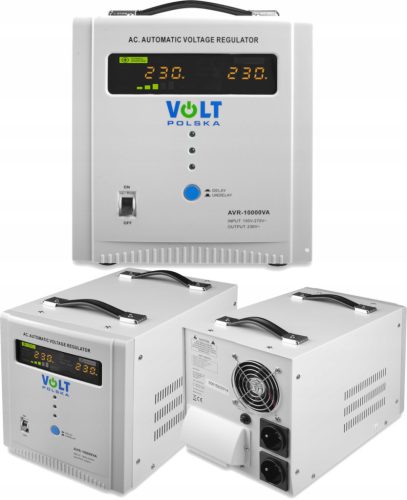 Portable single-phase generator Volt Polska 10,000 W petrol