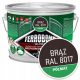 Peinture anticorrosion Jurga marron 2,5 l