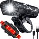  Alogy Bicycle Lights Front and Rear Bicycle Lamp 400 lm USB