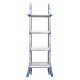 RANKOK ladder 5.4 m aluminum 16 to 150 kg