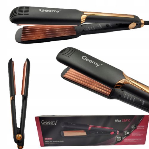  HAIR CURLER CERAMIC PRO IONIZATION Geema WAVES BLACK GOLD