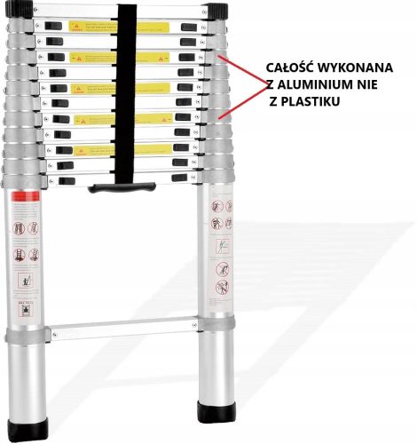 RANKOK ladder 4.5 m aluminum 13 to 150 kg