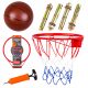 Basketball-Set Ball Pomka Net Basketballkorb 39x44cm