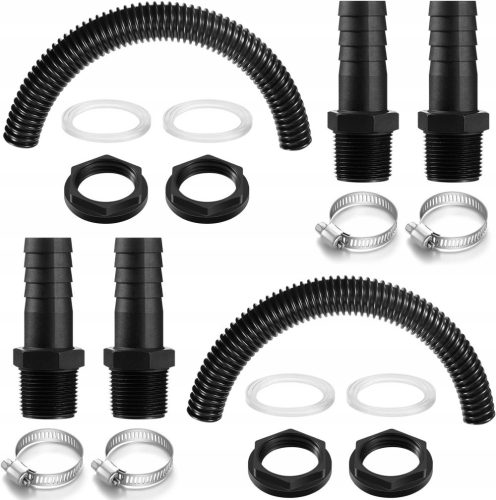  KIT FOR CONNECTING RAINWATER TANK BARRELS 50cm 2 PCS