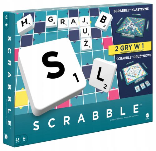  Mattel Games Scrabble Classic Board Game