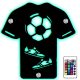 Cool Funny Gadgets LED NIGHT LAMP Football T-Shirt Gift for CHILD FRIEND 3D