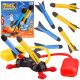  FOAM ROCKET CATAPULT LAUNCHER DOUBLE FUN GAME