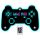Cool, funny gadgets LED NIGHT LAMP Gamepad Pad Remote Control for Gamer, Gift for CHILD BOY 3D