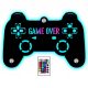 Cool, funny gadgets LED NIGHT LAMP Gamepad Pad Remote Control for Gamer, Gift for CHILD BOY 3D