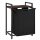 Matkam freestanding laundry basket 65.1l, black