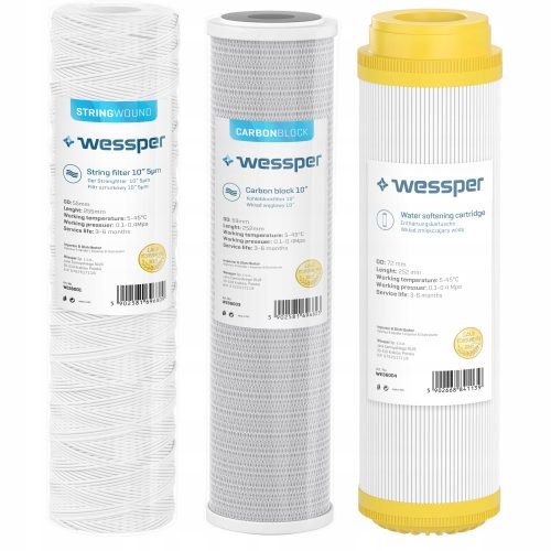  Wessper filter cartridge 10 inch cartridge 0 l