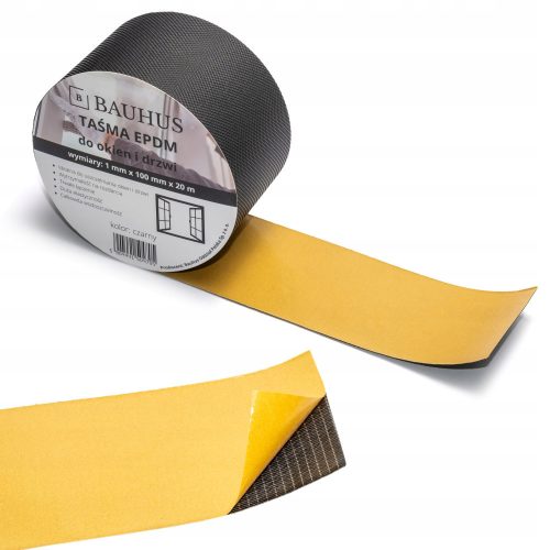 EPDM SEALING TAPE Apron with fully adhesive membrane 100mm 20m Bauhus