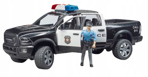  Ram 2500 police car Bruder 02505 police vehicle