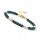  Malachite Freshwater Pearl Bracelet