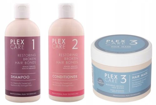  PLEX PROFESSIONAL 3-in-1 care set for damaged, colored hair