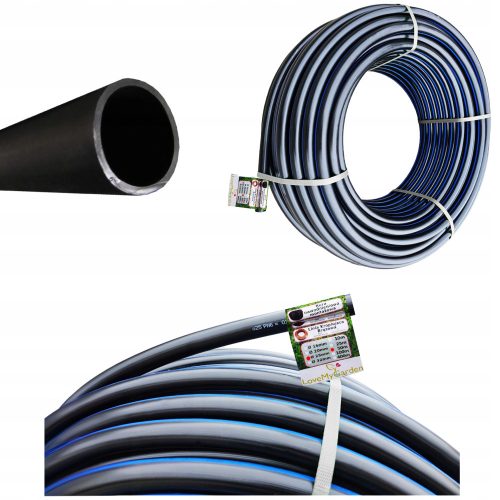  PE irrigation pipe fi 25 mm 50 m PN6 flexible tight