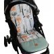  BILLIE stroller insert with waterproof footrest