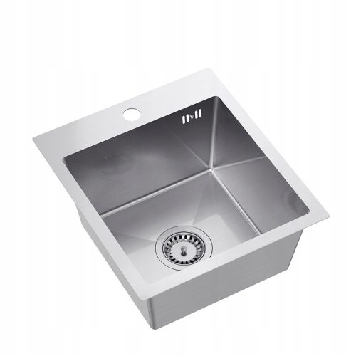 Quadron LUKE 90 single-bowl sink, stainless steel