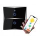  LED LIGHT SWITCH DOUBLE PREMIUM SMART WIFI GLASS TOUCH