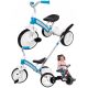  FIRST BIKE ELITE+ BLUE three-wheeled bike for children aged 2, 3, 4 years