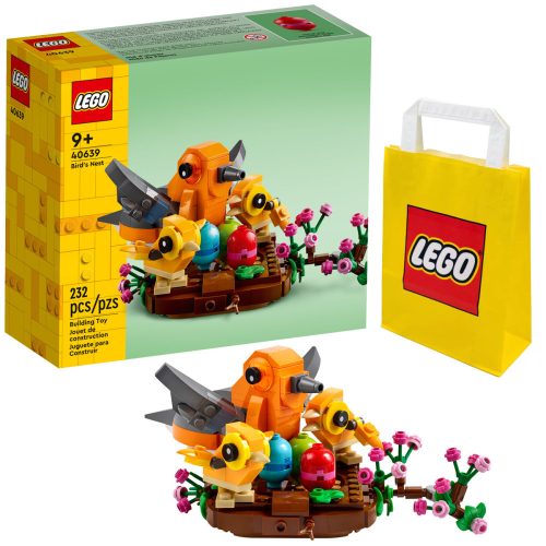  LEGO Ideas 40639 Bird's Nest + Paper Bag LEGO 6315786 yellow 24x8x18 cm