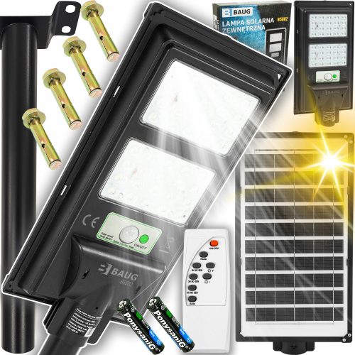  Baug street light 1800 W 2200 lm solar powered