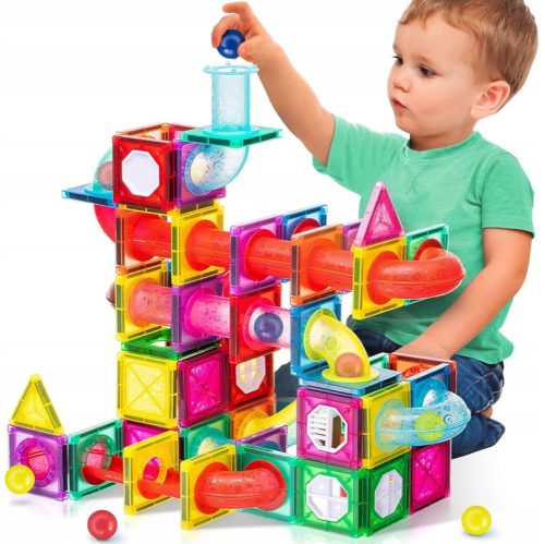  XPART Magnetic Blocks MAGNETIC BLOCKS FOR CHILDREN 3D EDUCATIONAL 132 pcs.