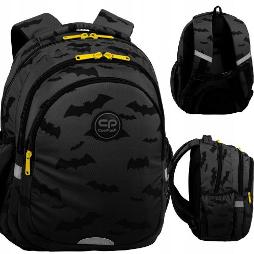  SCHOOL BACKPACK, SCHOOL BACKPACK FOR BOYS, BLACK JERRY