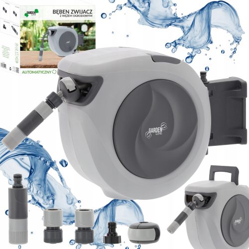  GARDEN LINE automatic reel with 20 m hose