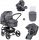  Hauck Pacific 4 gray 3in1 stroller