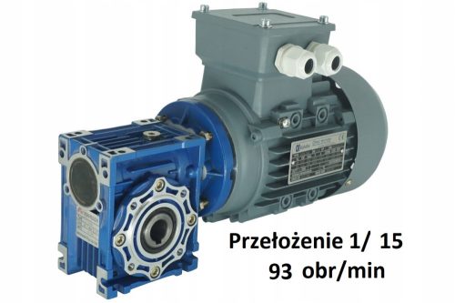 Worm gear motor 370 W ZEM 0 rpm