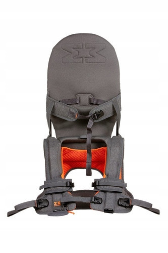  MiniMeis G4 shoulder carrier, grey and orange