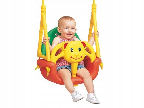 Modular Bucket Swing 3in1 Edu-Play 424 Teddy Bear + PROTECTION PACKAGE – 2 YEARS WARRANTY