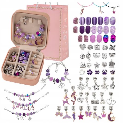  BEAD KIT FOR MAKING BRACELET JEWELRY