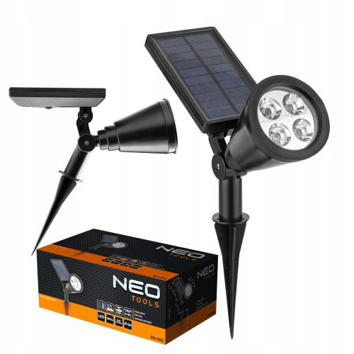  Neo solar pendant light, black, 34 cm, 1 pc.