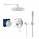 Grohe Essence concealed bath and shower mixer, chrome + 5 more products