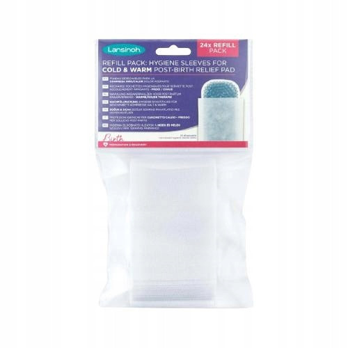  SLEEVES WARM COLD AFTER BIRTH LANSINOH 24 PCS