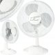  LTC ventilateur de table VENTILATEUR DE BUREAU SILENCIEUX PUISSANT POUR BUREAU blanc