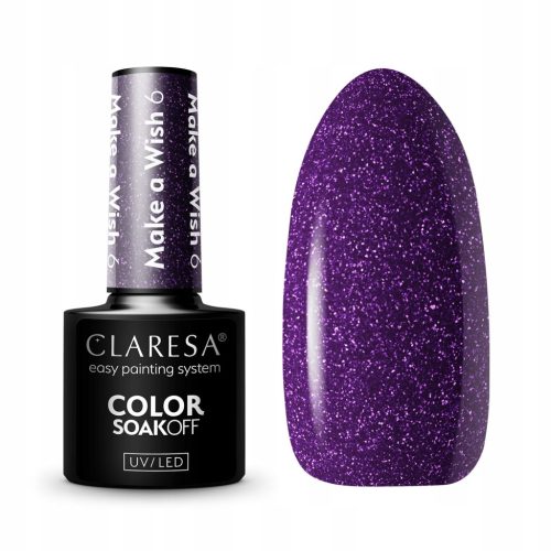  Claresa UV/LED hybrid nail polish MAKE A WISH 6 - 5g