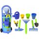 Garden set in a trolley sandbox Kone Tools