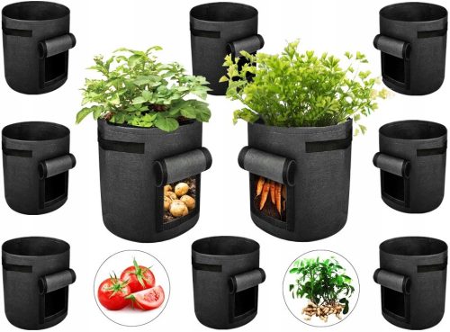  Flowerpot Plantina 30 cm x 30 x 35 cm, diameter 30 cm, black plastic