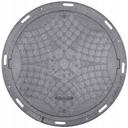  Babylonplast round septic tank hatch 75 cm x 60 cm