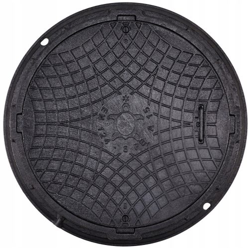  Cover manhole for septic tank well Ø780/600 A15 + lock