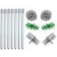 Chimney cleaning set from below 9.8 m (1.4) 6 brushes