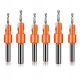 Drill with cornice 6 pieces Drill bits Drill with countersink Drill with chamfer